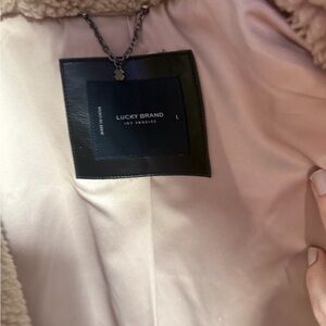 Lucky Brand Tan Teddy Jacket